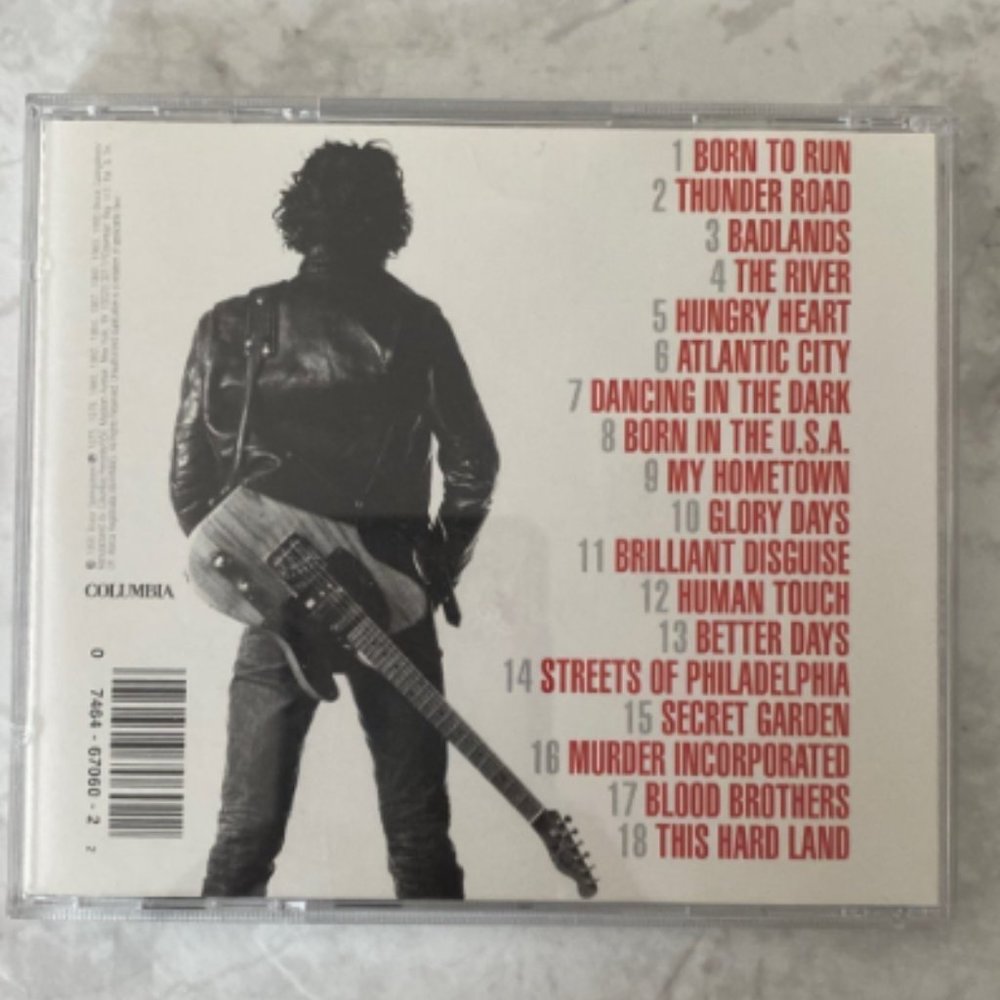 Greatest Hits by Bruce Springsteen (CD, 1995) - Picture 2 of 3